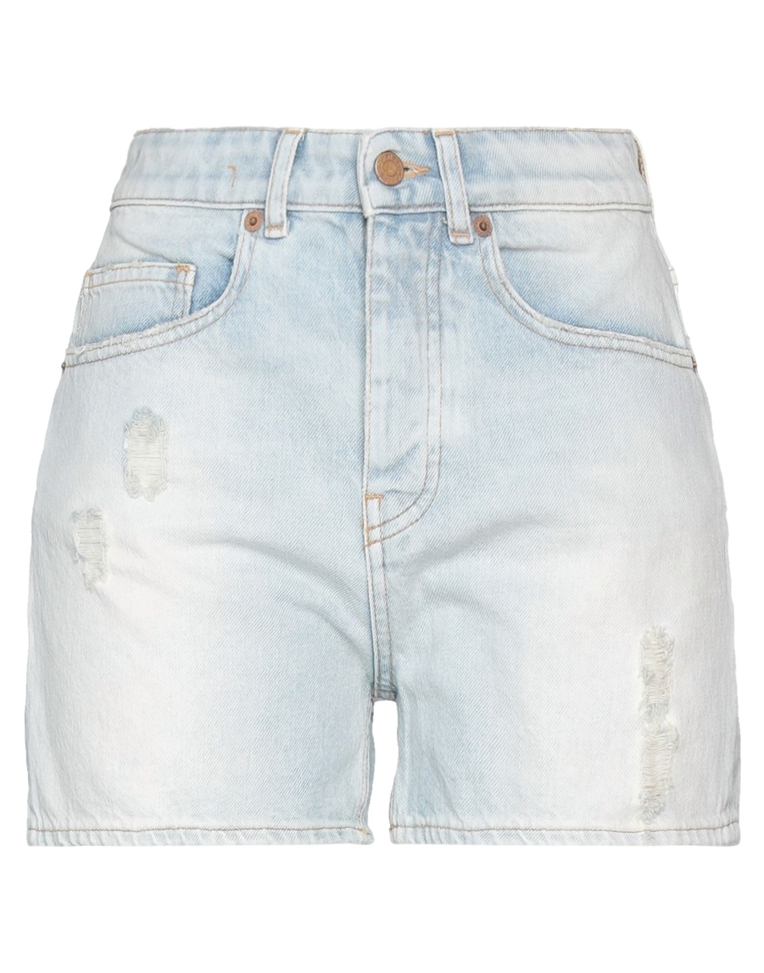 VICOLO Jeansshorts Damen Blau von VICOLO