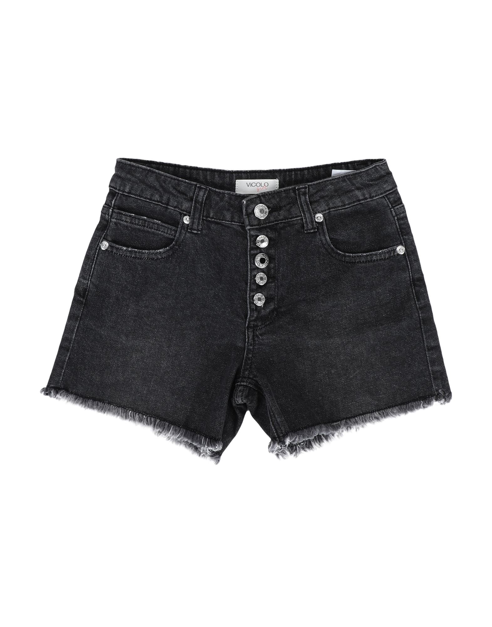 VICOLO Jeansshorts Kinder Schwarz von VICOLO