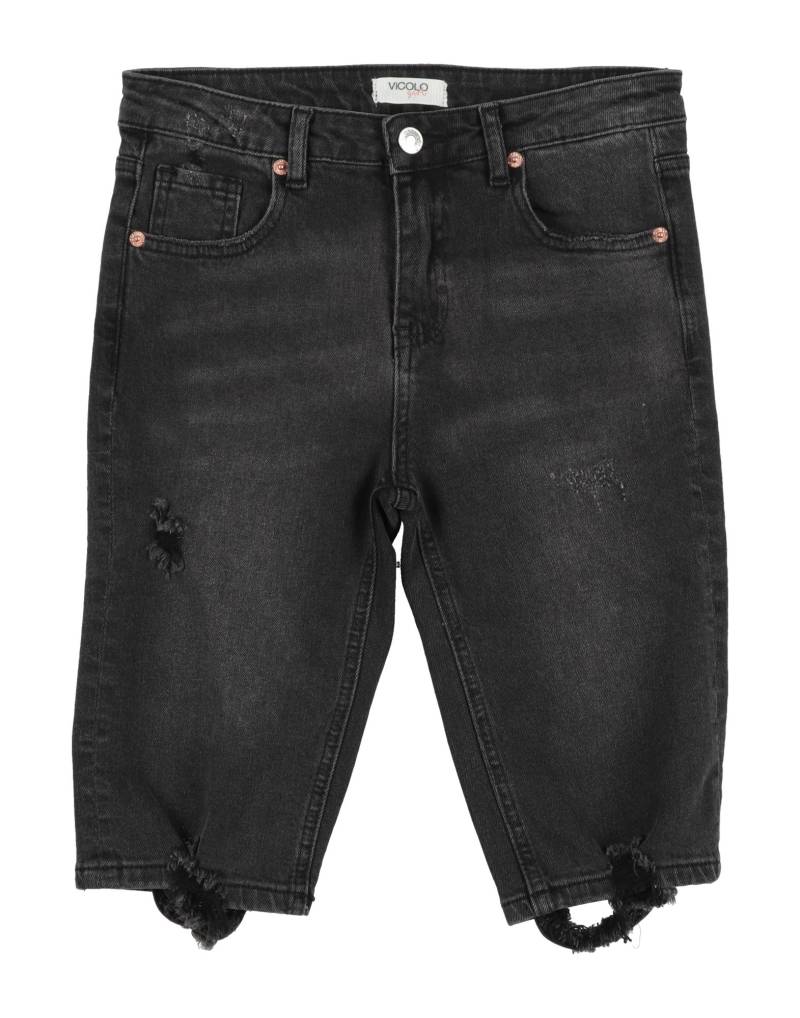 VICOLO Jeansshorts Kinder Schwarz von VICOLO