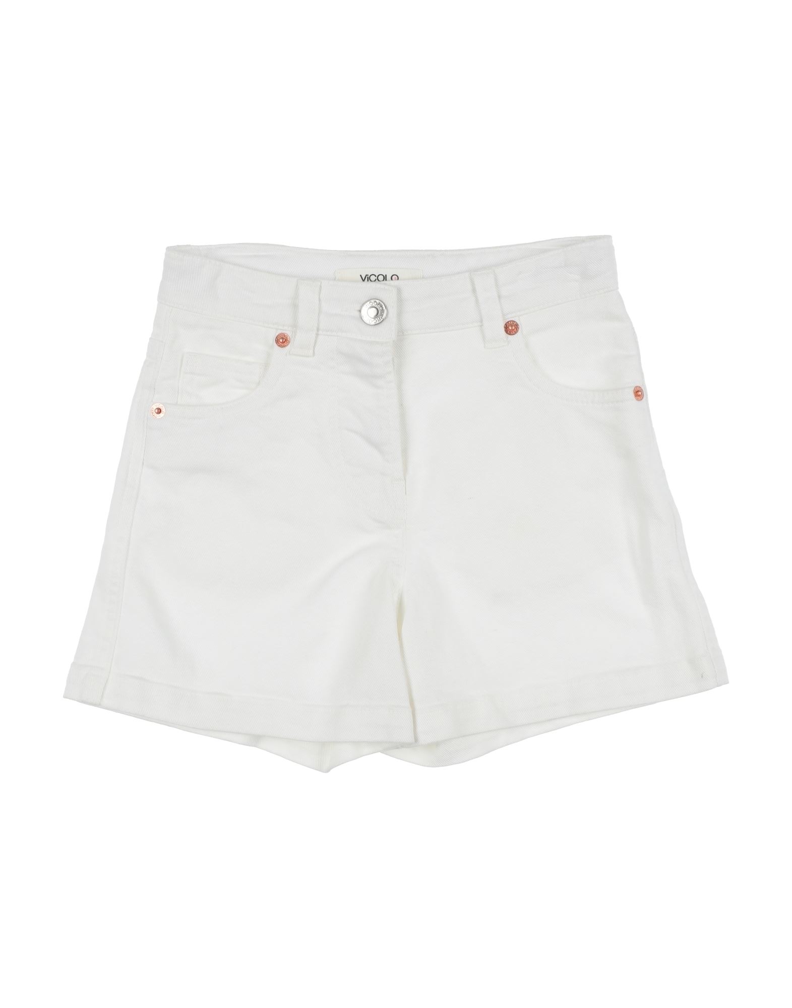 VICOLO Jeansshorts Kinder Weiß von VICOLO