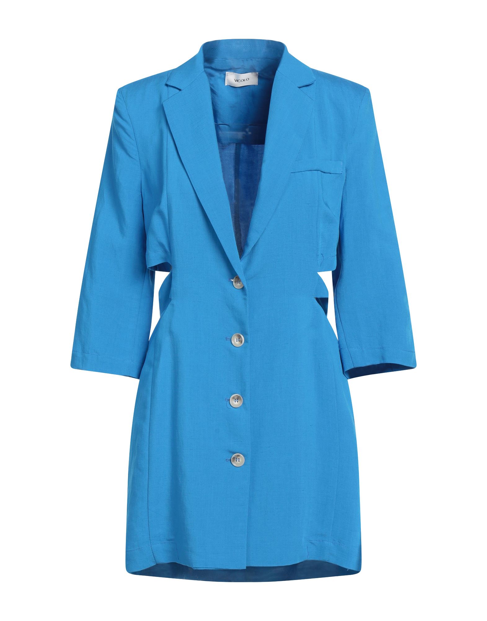 VICOLO Mini-kleid Damen Azurblau von VICOLO