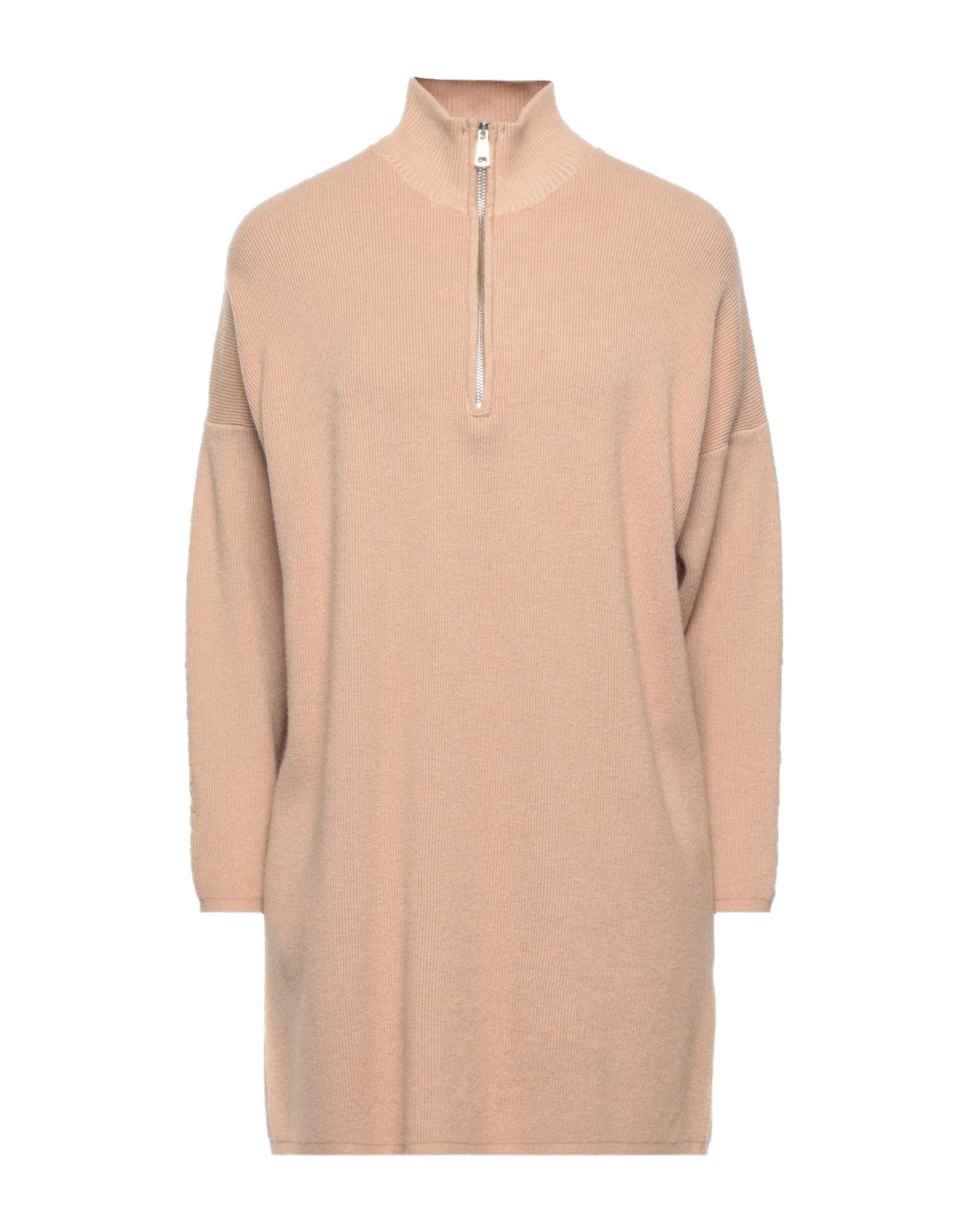 VICOLO Rollkragenpullover Damen Kamel von VICOLO