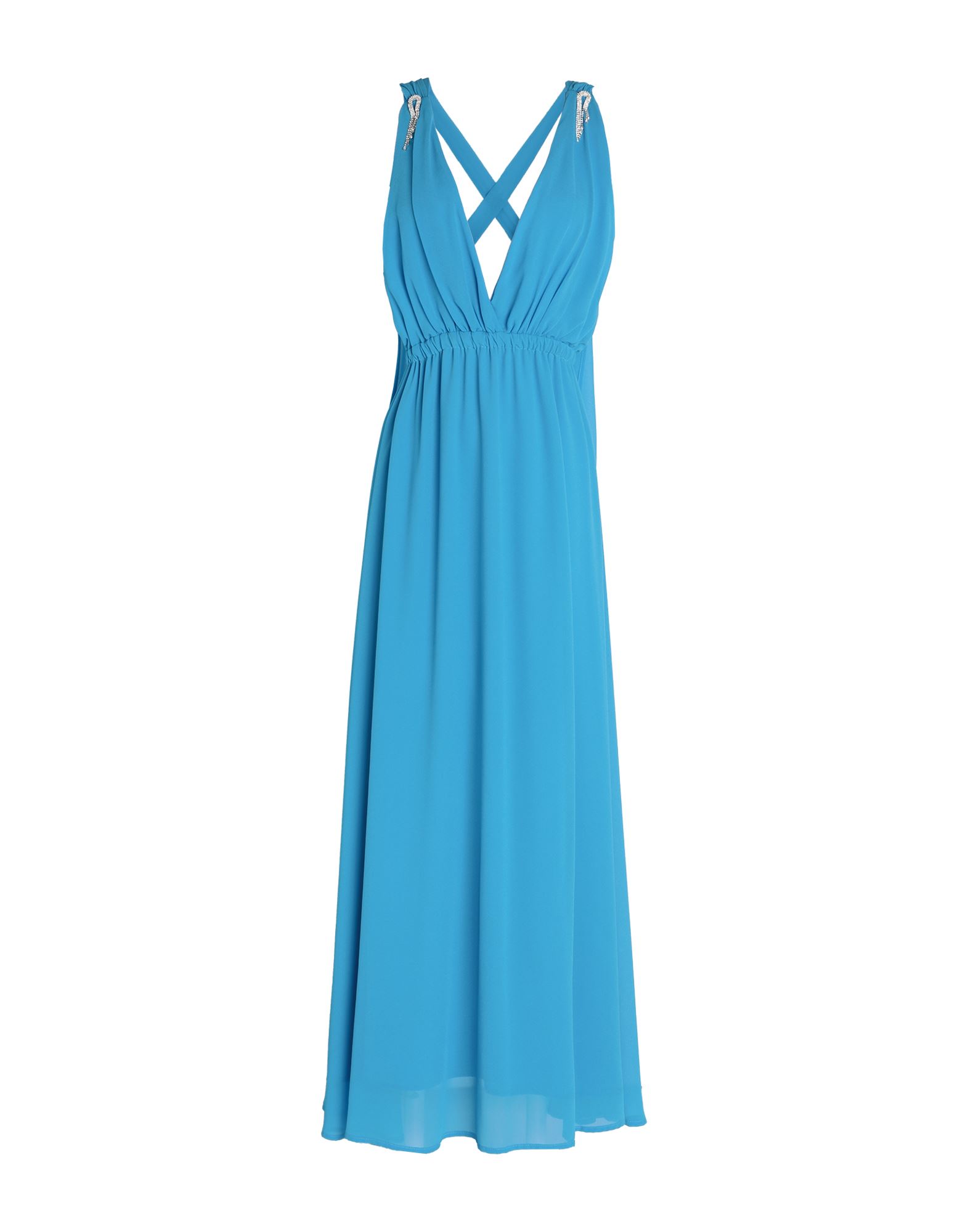 VICOLO Maxi-kleid Damen Azurblau von VICOLO