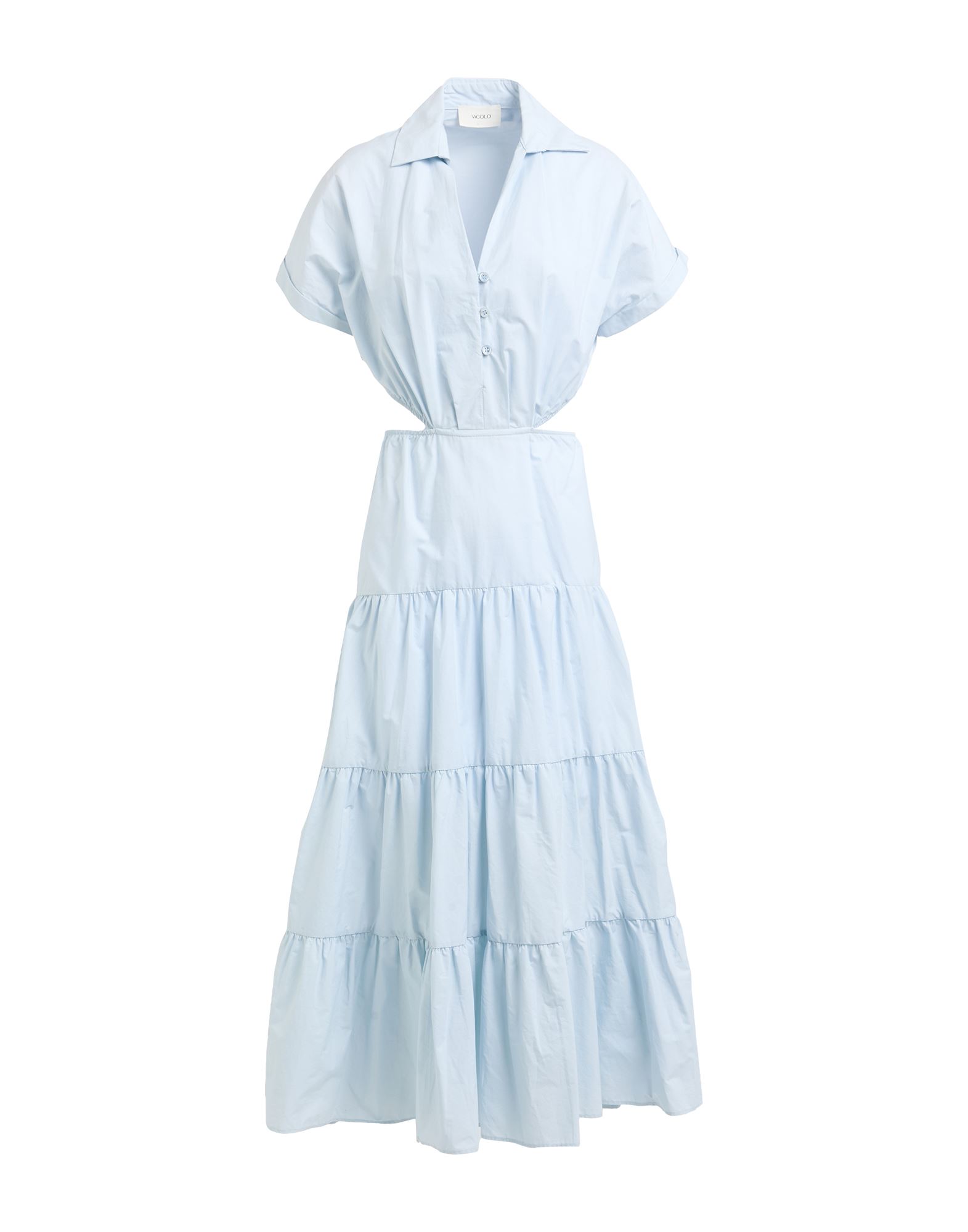 VICOLO Maxi-kleid Damen Himmelblau von VICOLO