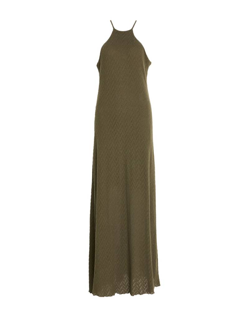 VICOLO Maxi-kleid Damen Militärgrün von VICOLO