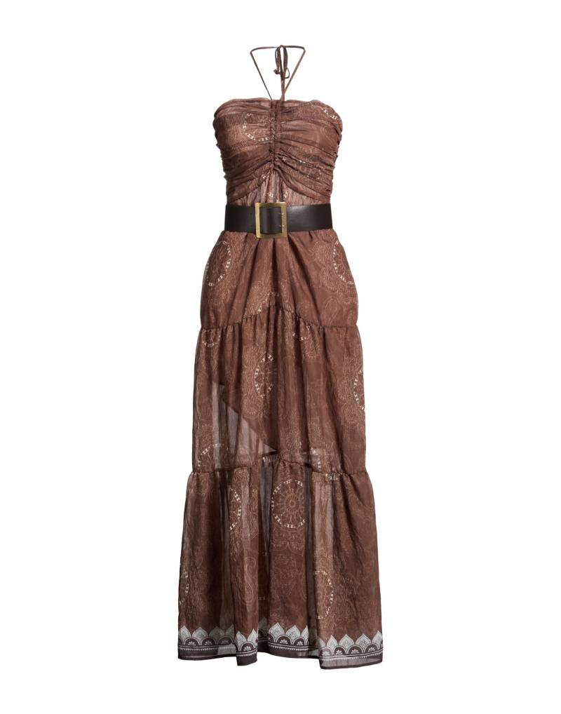VICOLO Maxi-kleid Damen Schokobraun von VICOLO