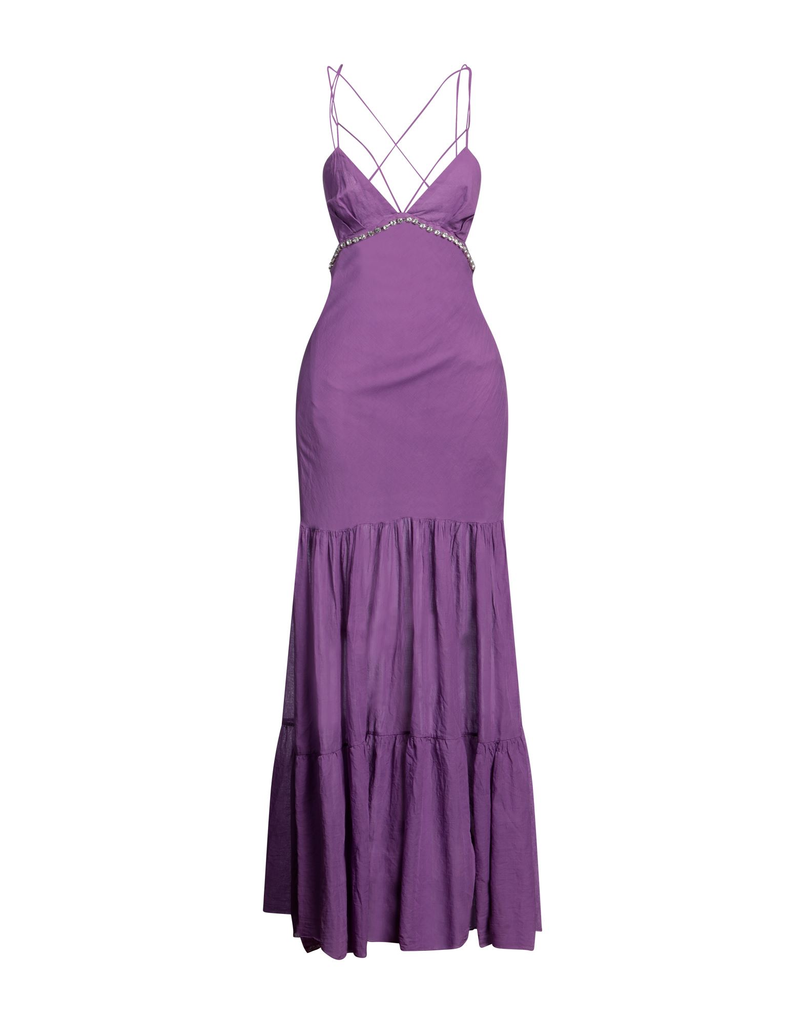 VICOLO Maxi-kleid Damen Violett VICOLO Maxi-kleid Damen Violett von VICOLO