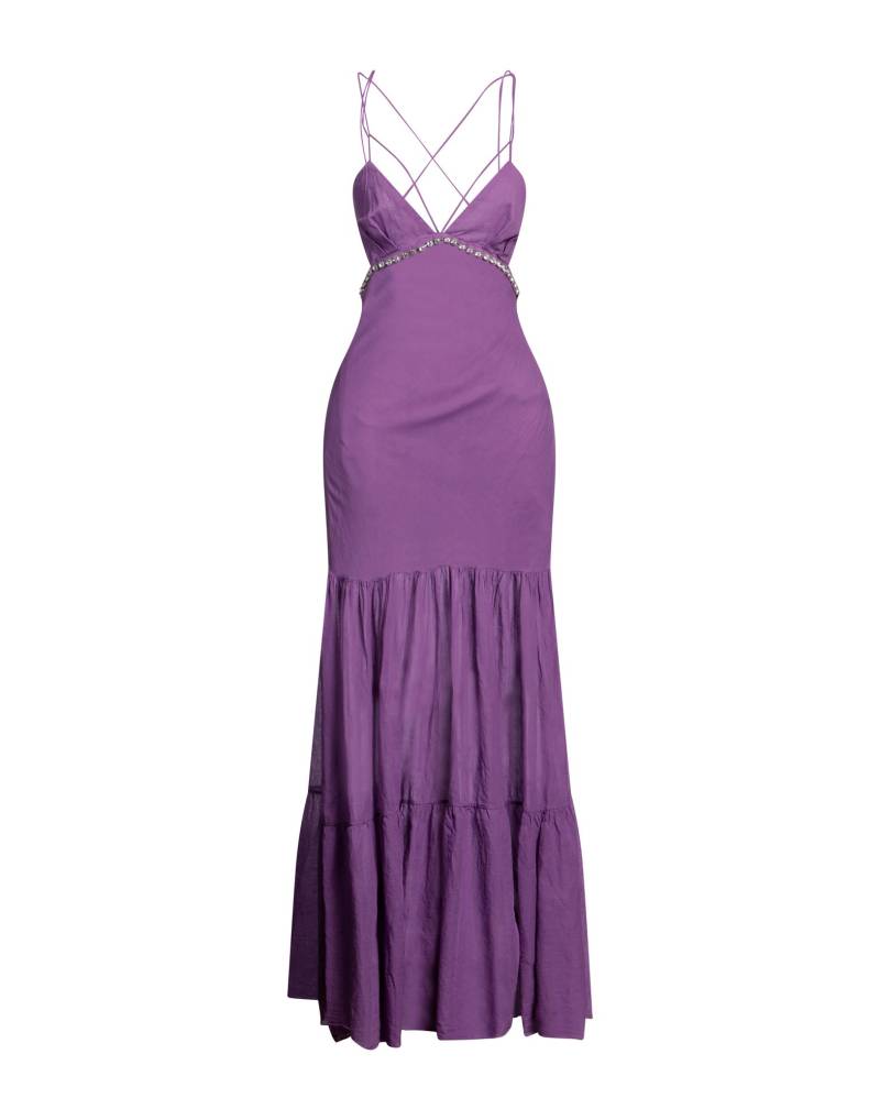 VICOLO Maxi-kleid Damen Violett VICOLO Maxi-kleid Damen Violett von VICOLO