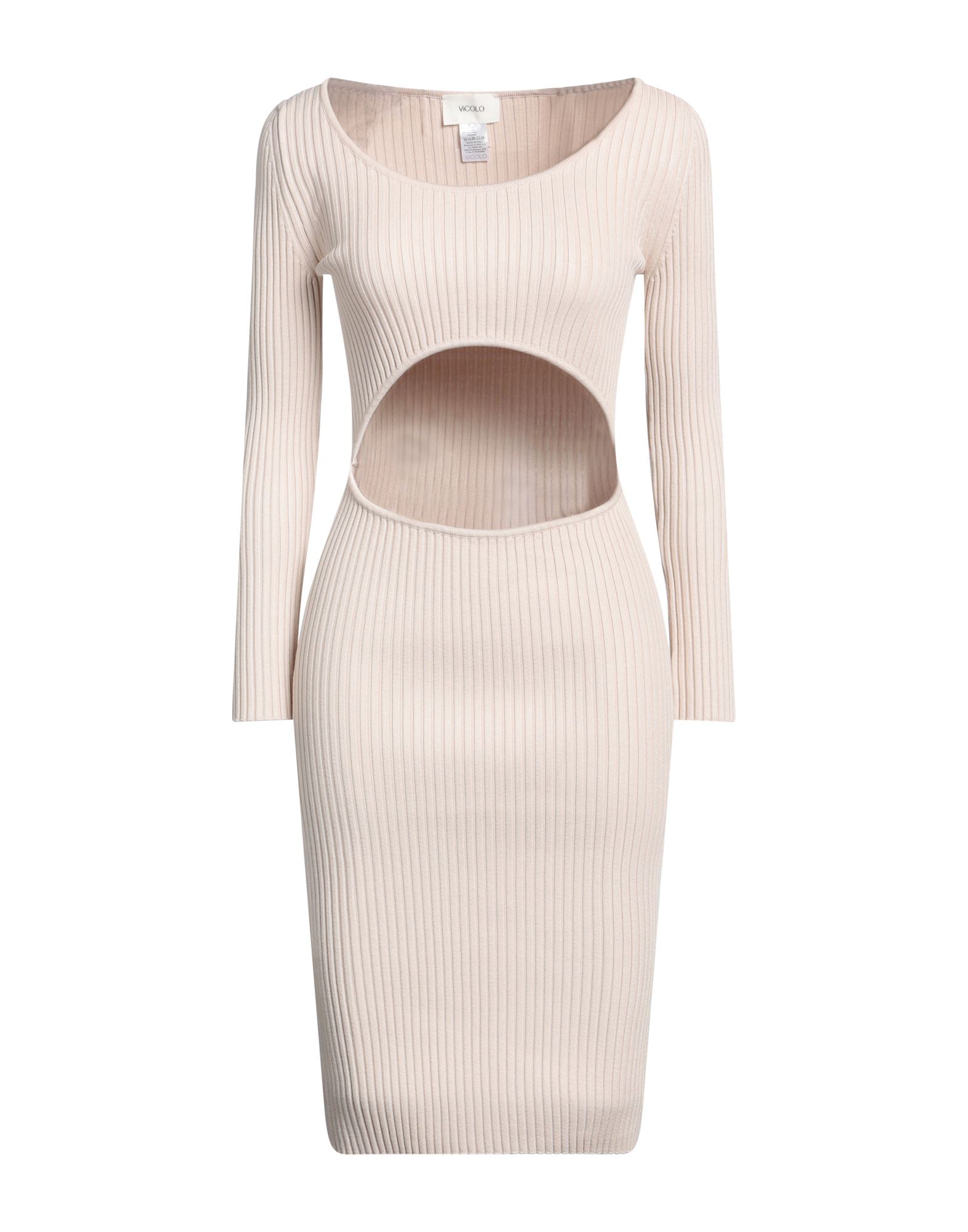 VICOLO Midi-kleid Damen Beige von VICOLO