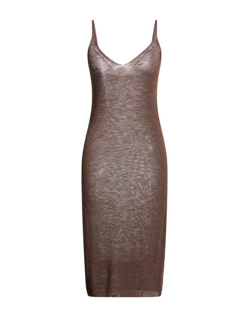 VICOLO Midi-kleid Damen Braun von VICOLO