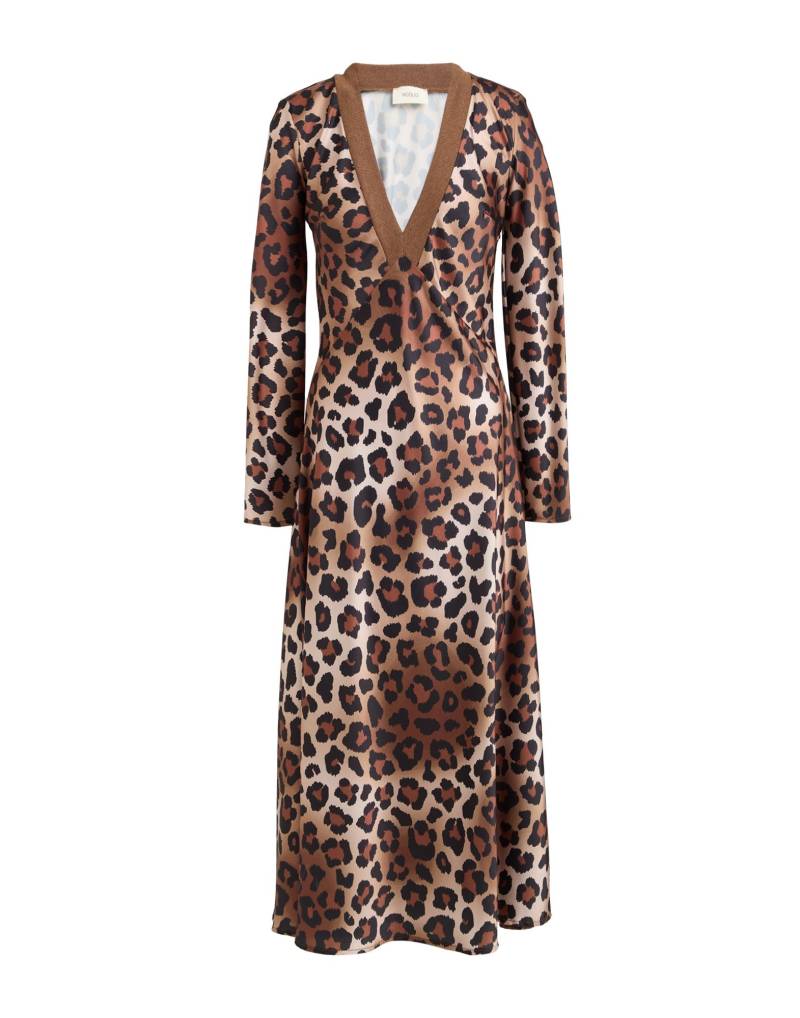 VICOLO Midi-kleid Damen Braun von VICOLO