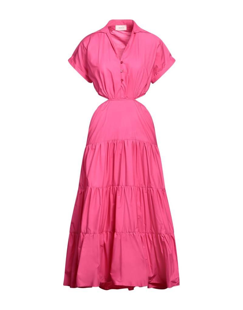 VICOLO Midi-kleid Damen Fuchsia von VICOLO