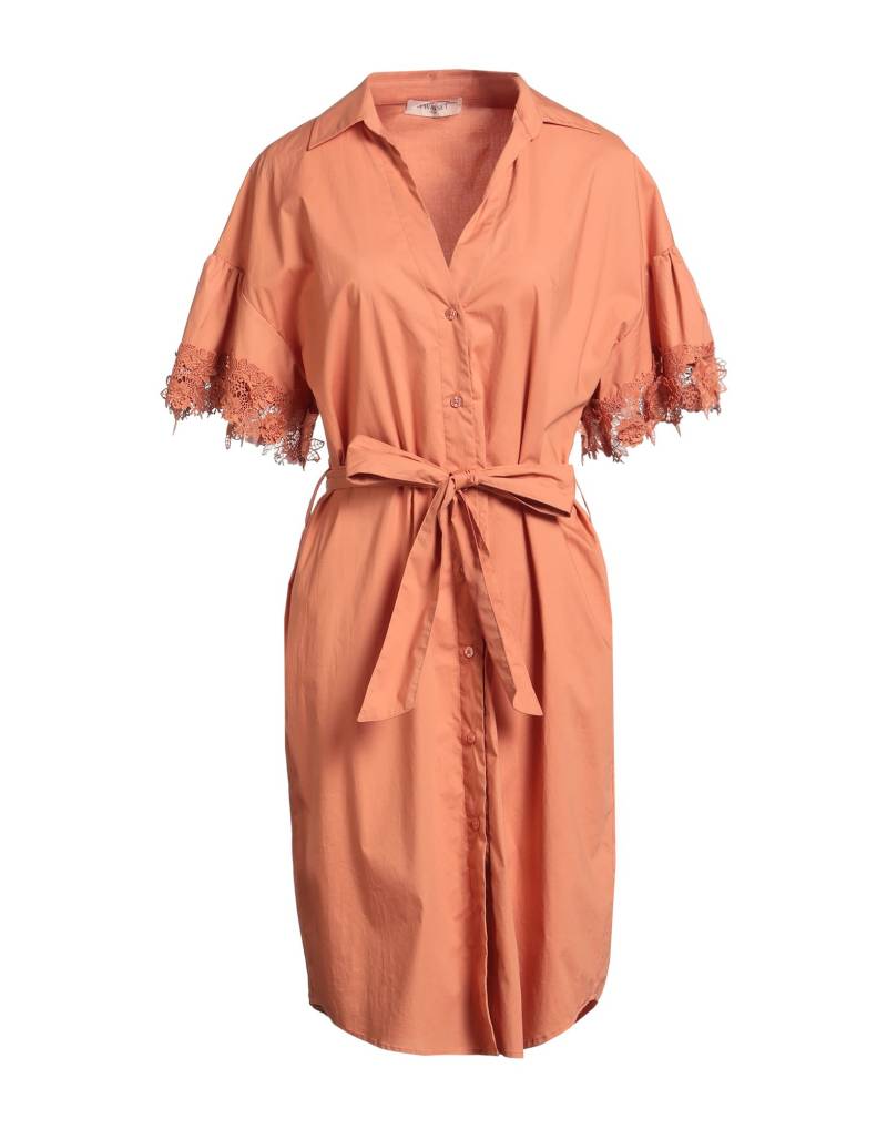 VICOLO Midi-kleid Damen Lachs von VICOLO
