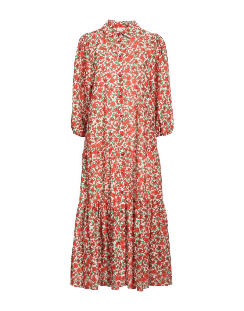 VICOLO Midi-kleid Damen Rot von VICOLO