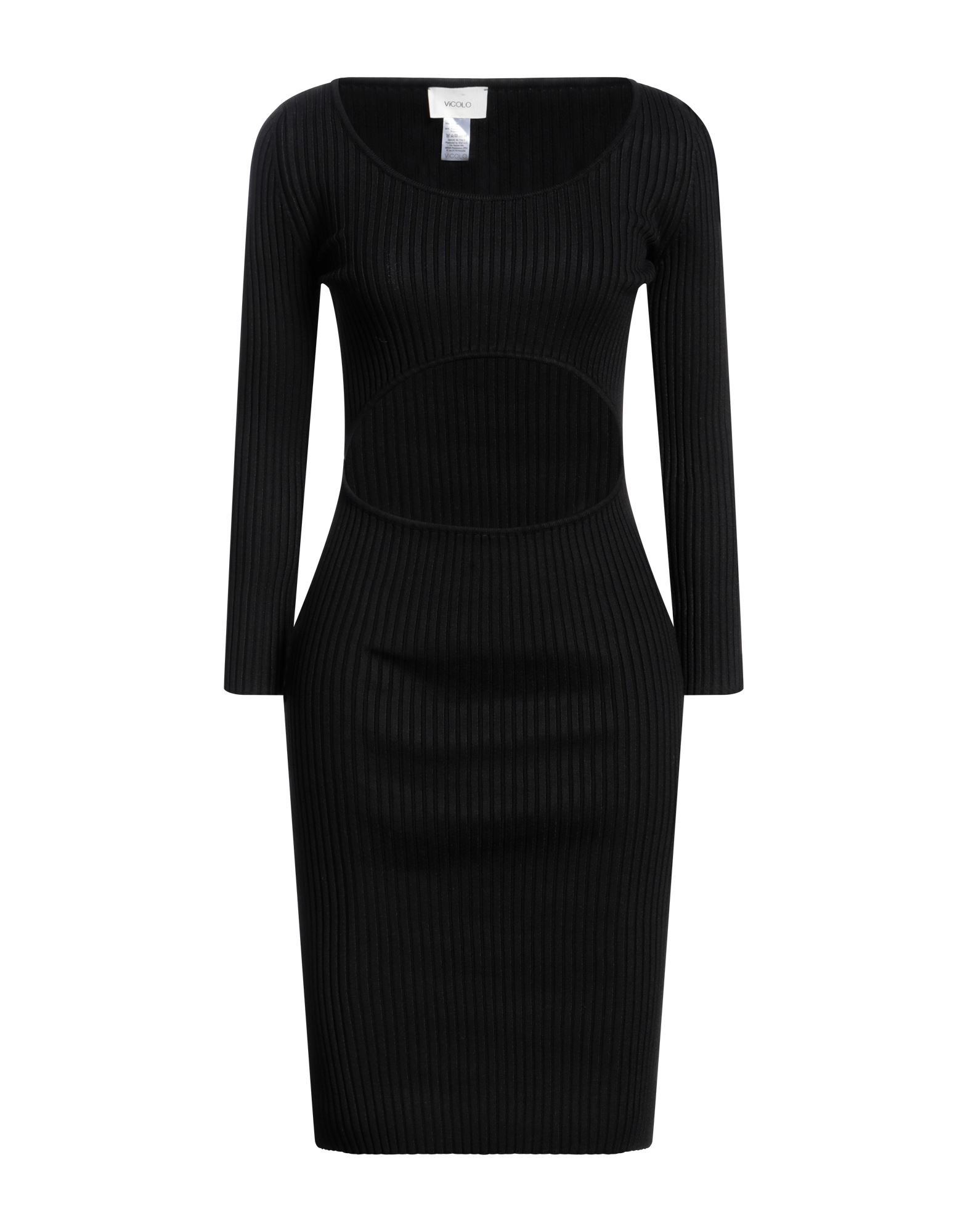 VICOLO Midi-kleid Damen Schwarz von VICOLO