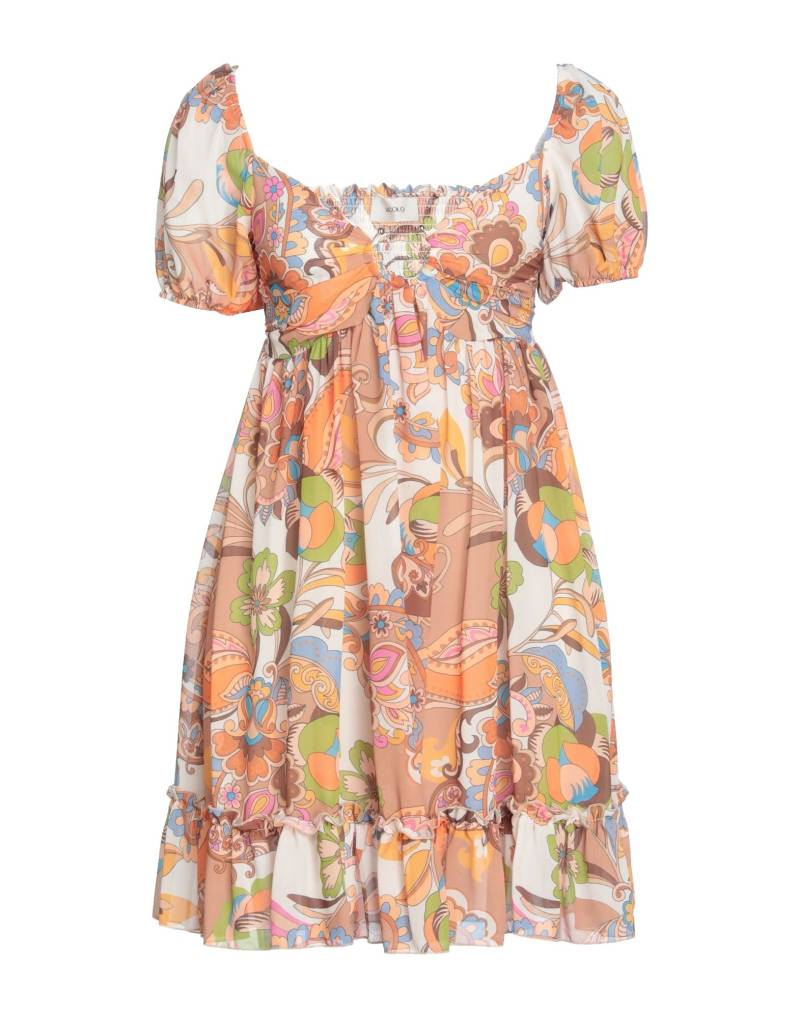 VICOLO Mini-kleid Damen Beige von VICOLO