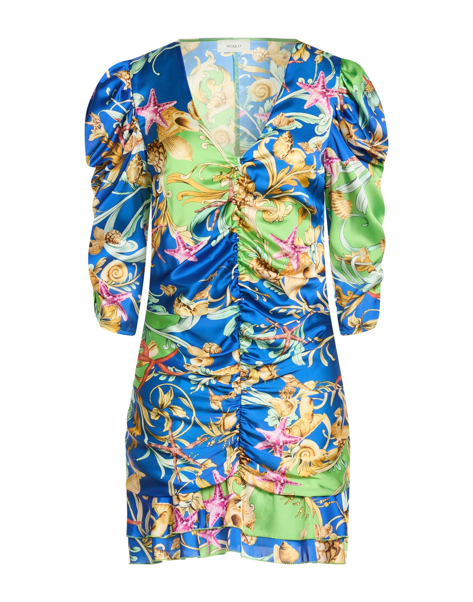 VICOLO Mini-kleid Damen Blau von VICOLO