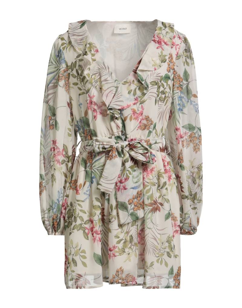 VICOLO Mini-kleid Damen Cremeweiß von VICOLO