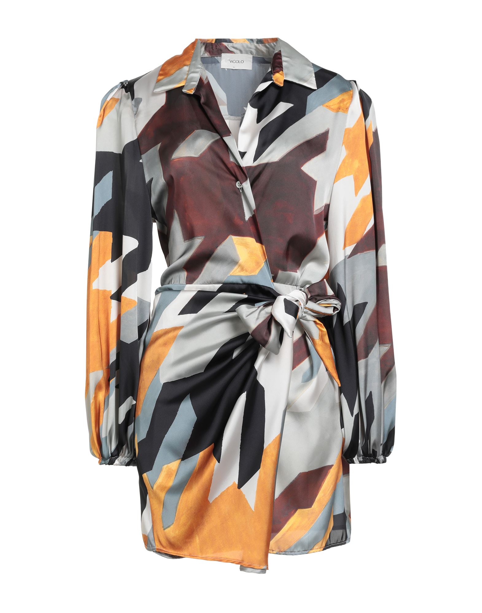 VICOLO Mini-kleid Damen Dunkelbraun von VICOLO