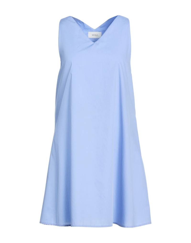 VICOLO Mini-kleid Damen Hellblau von VICOLO