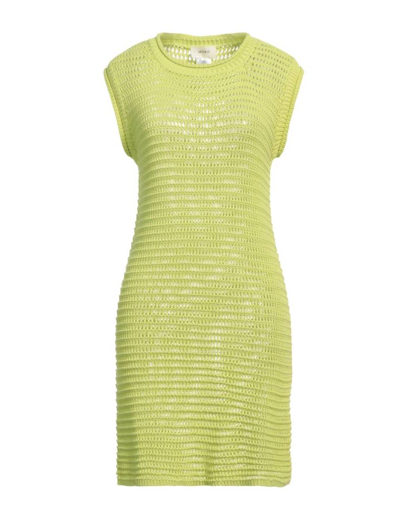 VICOLO Mini-kleid Damen Limettengrün von VICOLO
