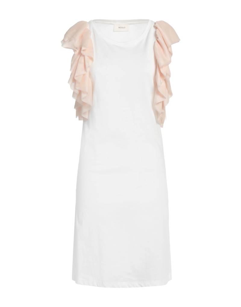 VICOLO Mini-kleid Damen Weiß von VICOLO