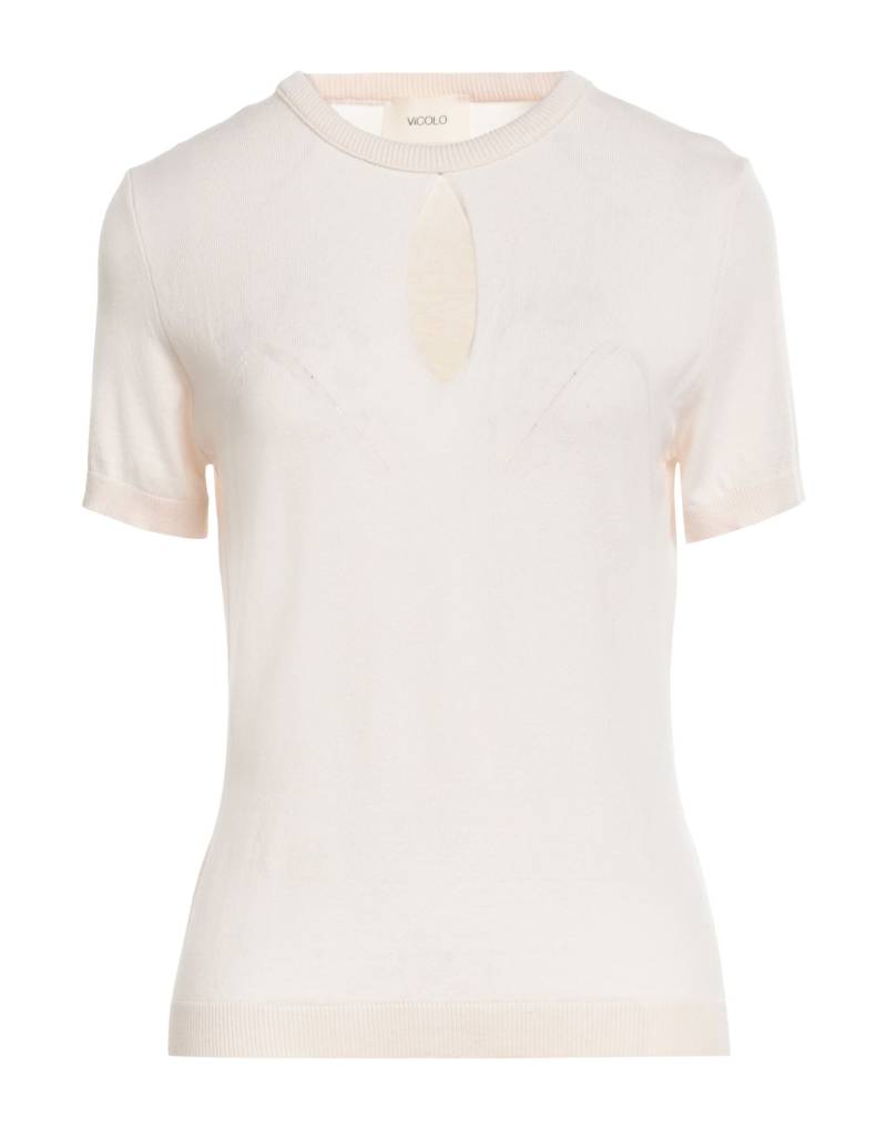 VICOLO Pullover Damen Cremeweiß von VICOLO
