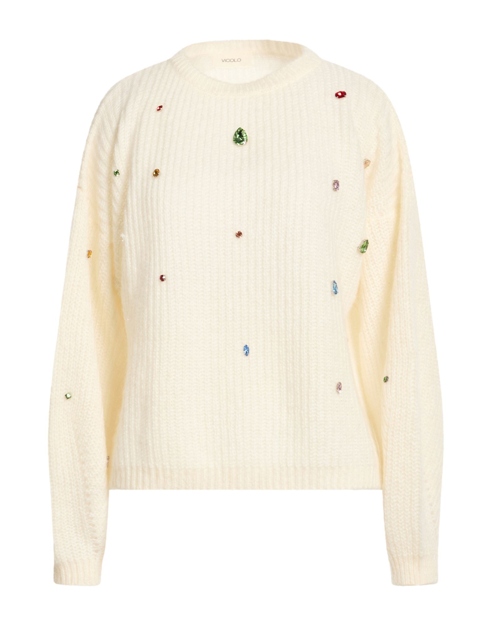 VICOLO Pullover Damen Elfenbein von VICOLO