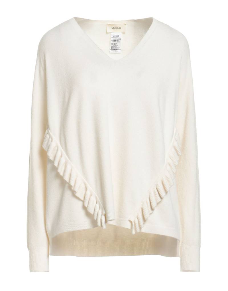 VICOLO Pullover Damen Elfenbein von VICOLO