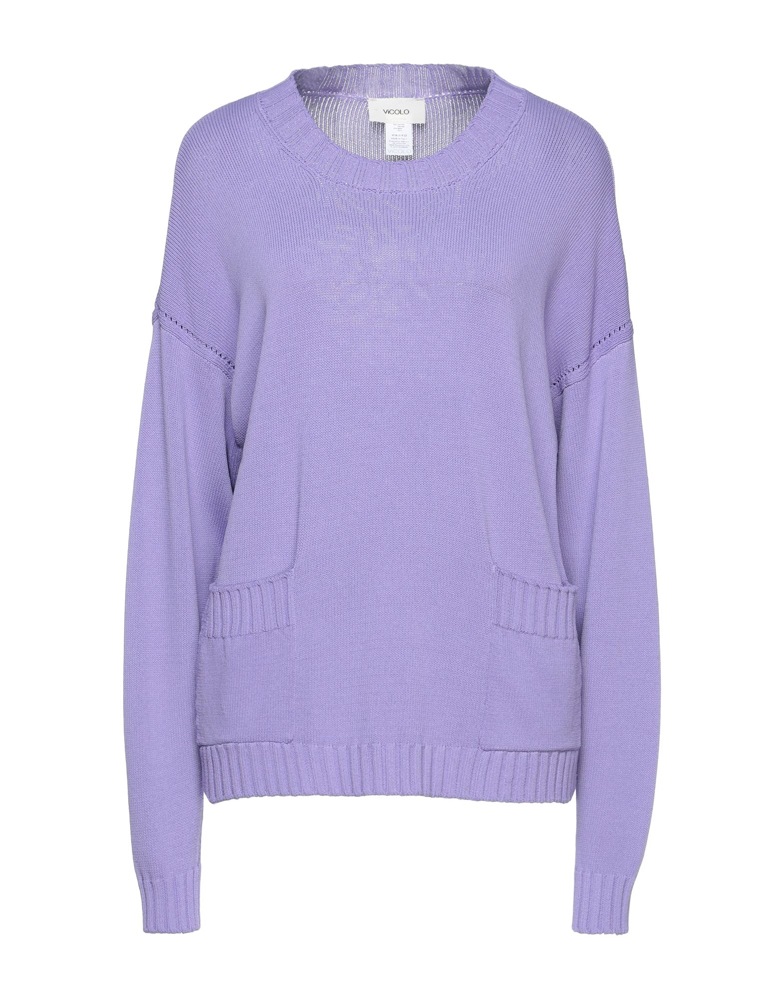 VICOLO Pullover Damen Flieder von VICOLO