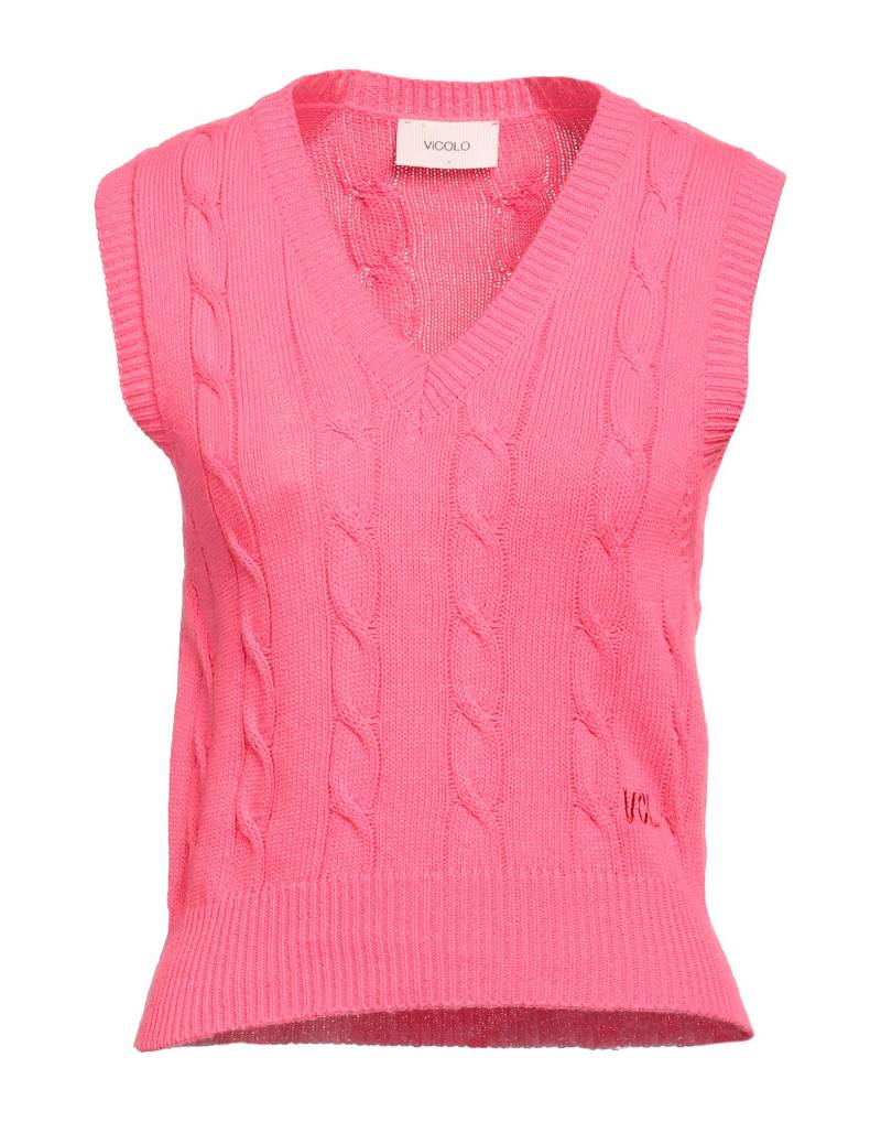 VICOLO Pullover Damen Fuchsia von VICOLO