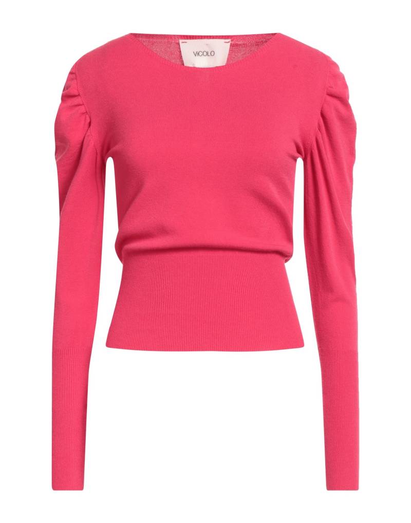 VICOLO Pullover Damen Fuchsia von VICOLO