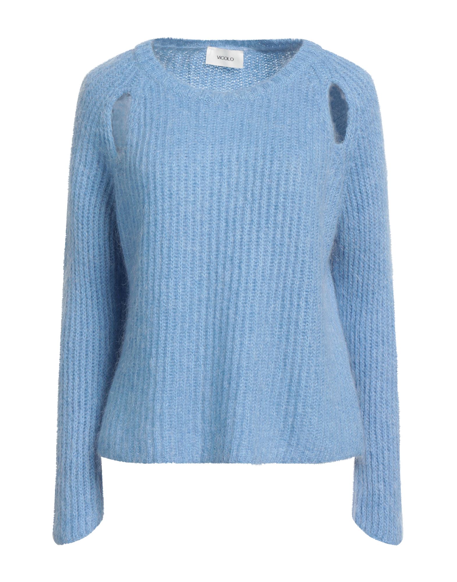 VICOLO Pullover Damen Hellblau von VICOLO