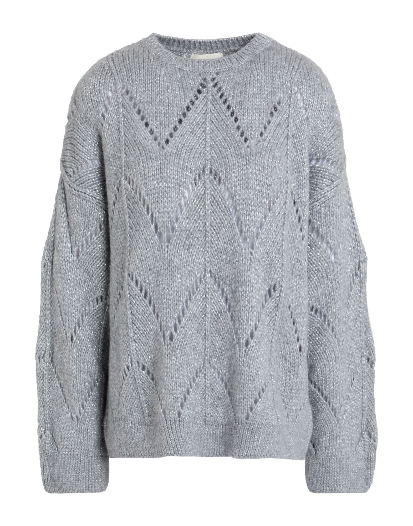 VICOLO Pullover Damen Hellgrau VICOLO Pullover Damen Hellgrau von VICOLO