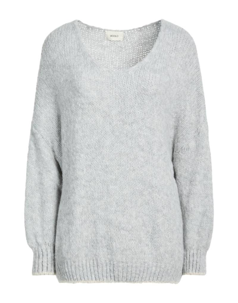 VICOLO Pullover Damen Hellgrau von VICOLO