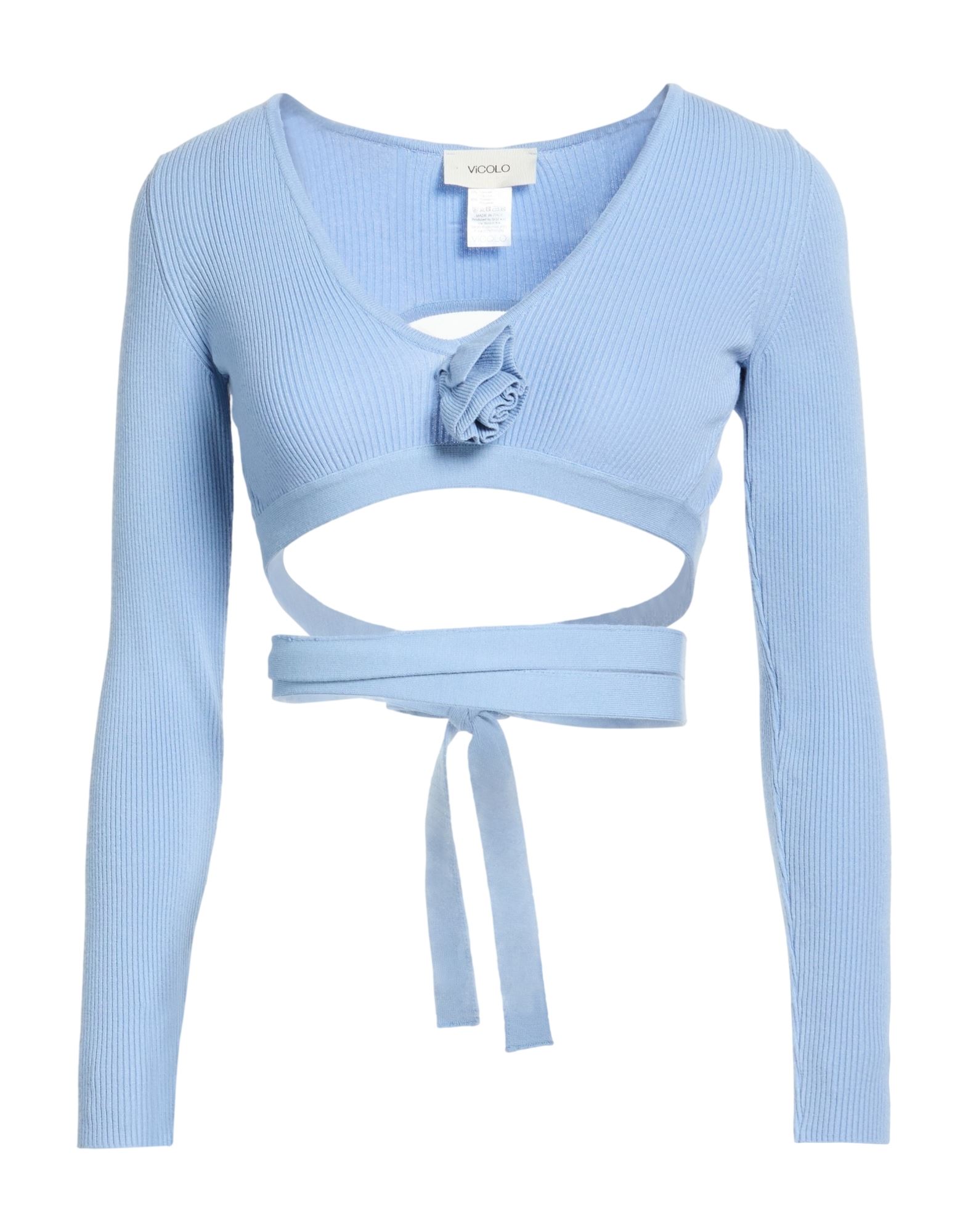 VICOLO Pullover Damen Himmelblau von VICOLO