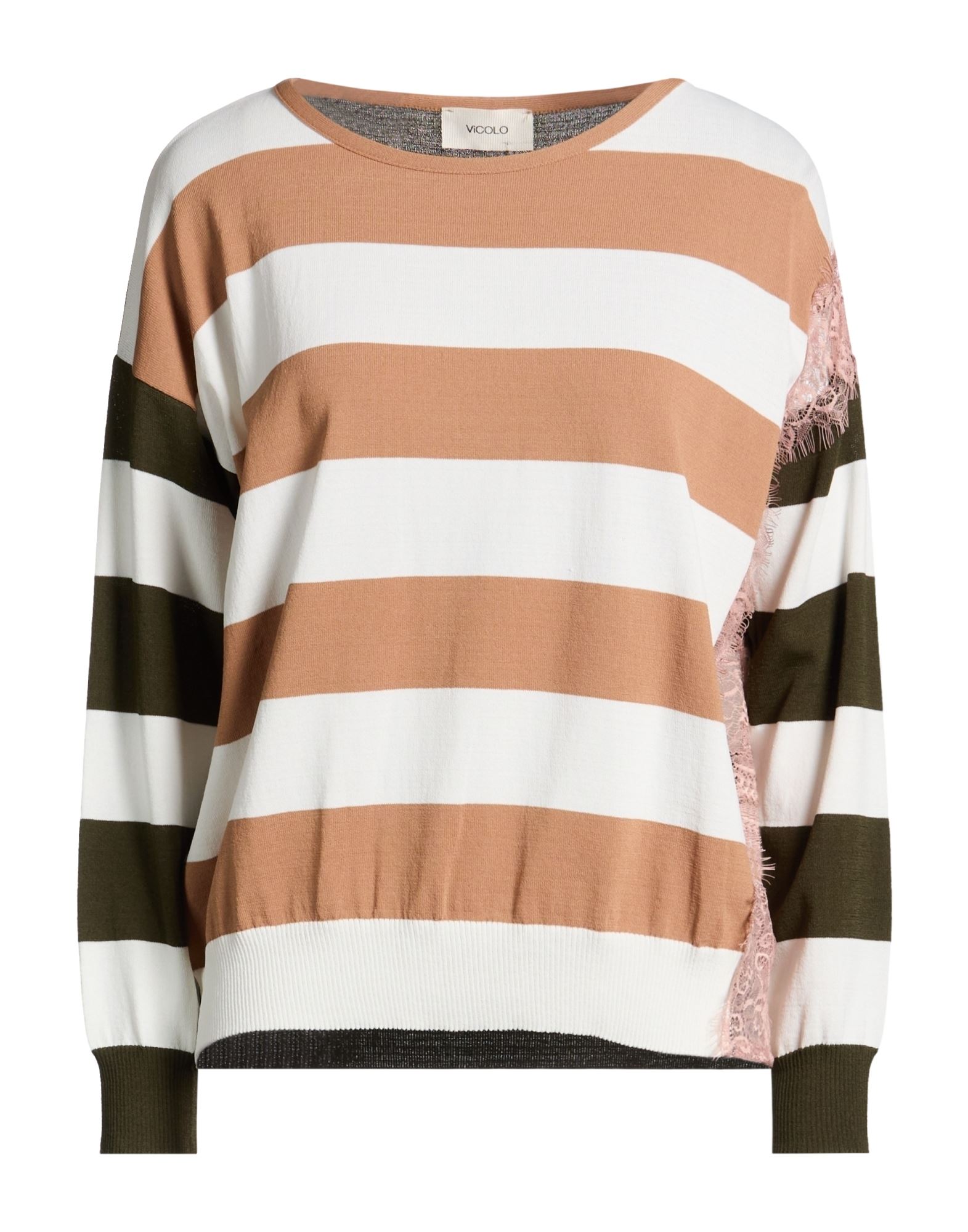 VICOLO Pullover Damen Kamel von VICOLO