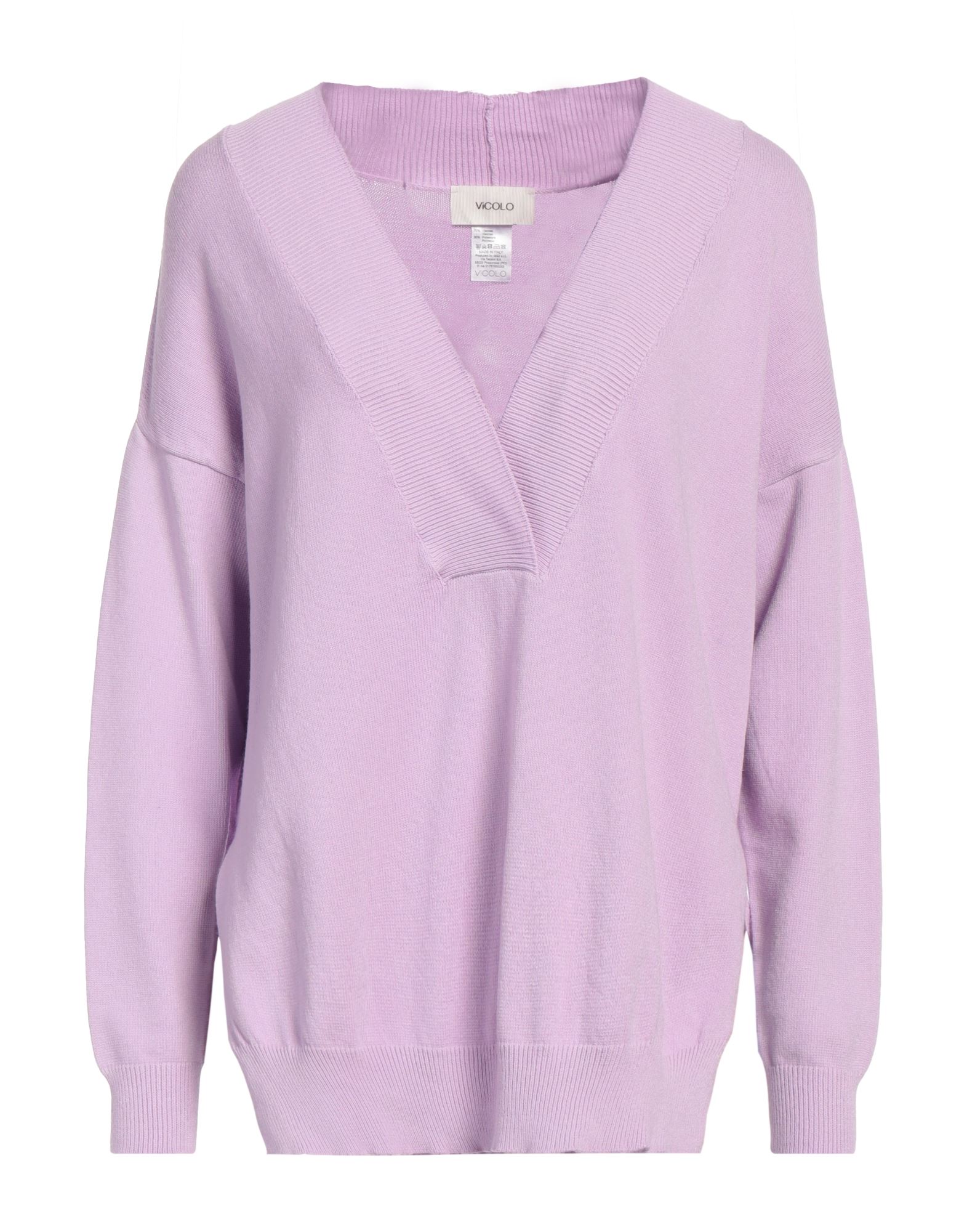 VICOLO Pullover Damen Lila von VICOLO