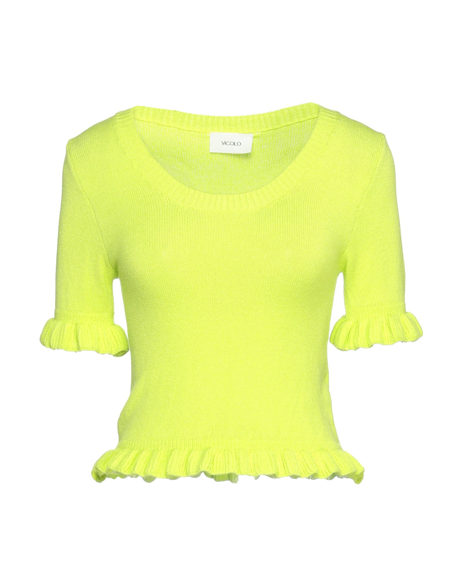 VICOLO Pullover Damen Limettengrün von VICOLO