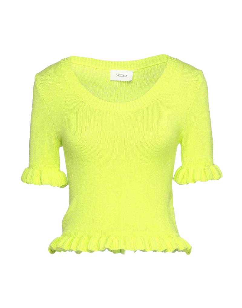 VICOLO Pullover Damen Limettengrün von VICOLO