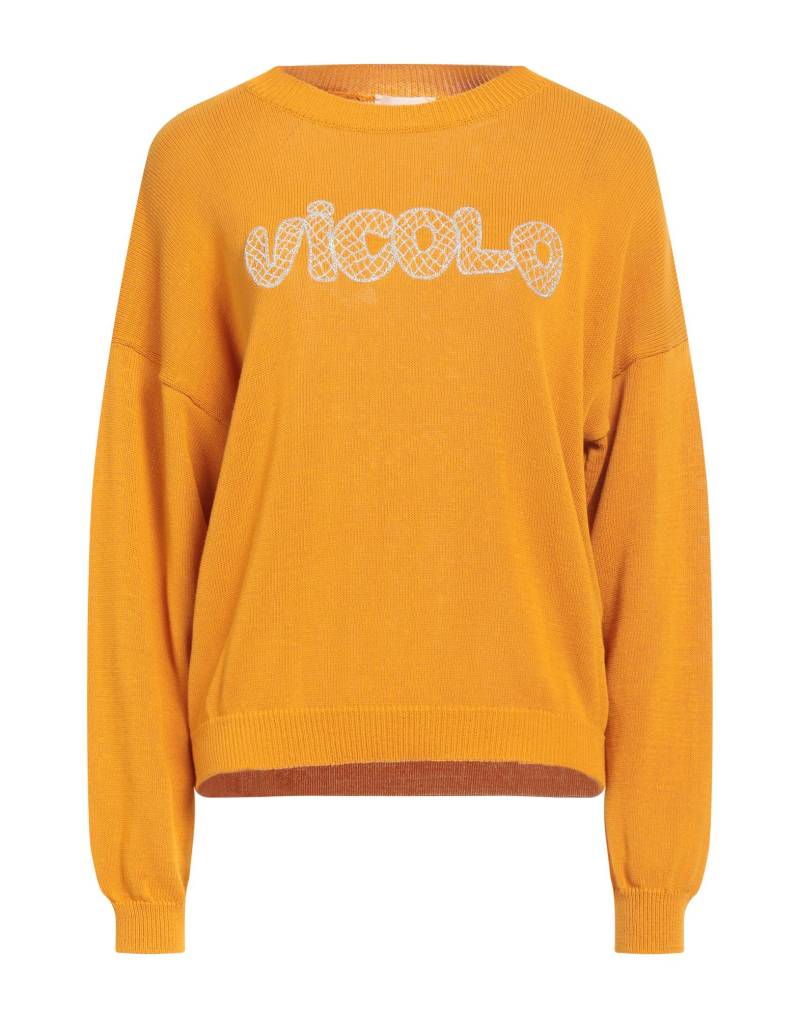 VICOLO Pullover Damen Mandarine von VICOLO