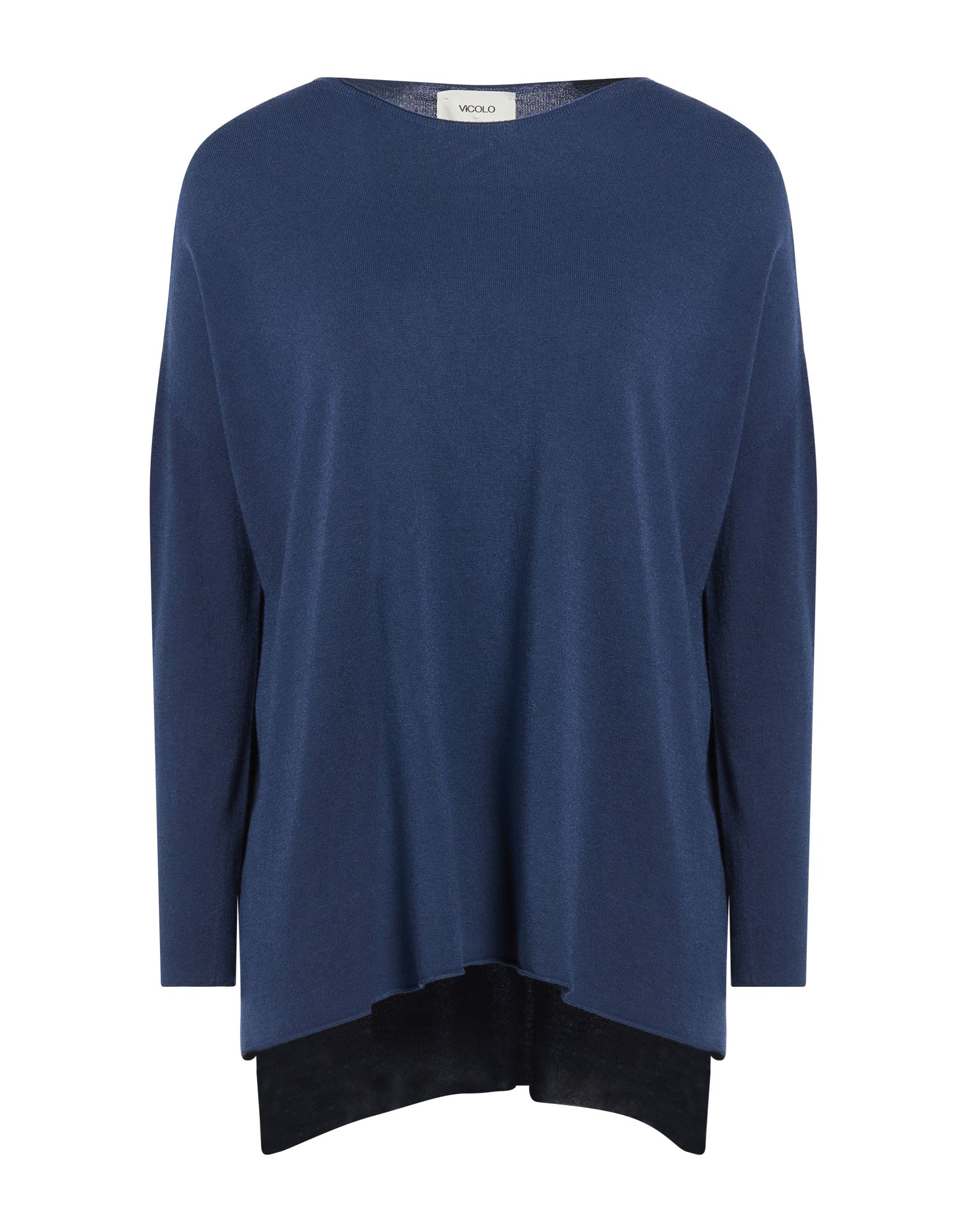VICOLO Pullover Damen Marineblau von VICOLO