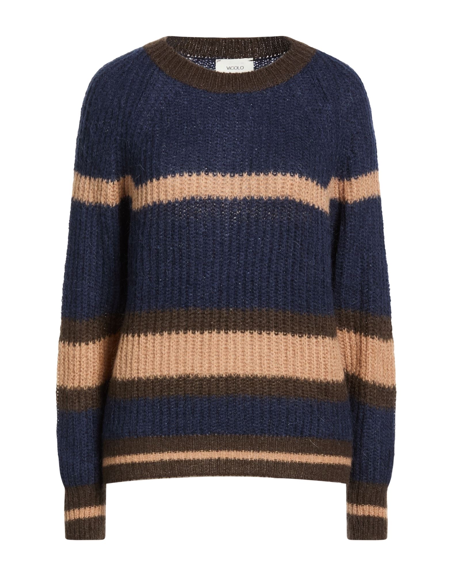 VICOLO Pullover Damen Marineblau von VICOLO