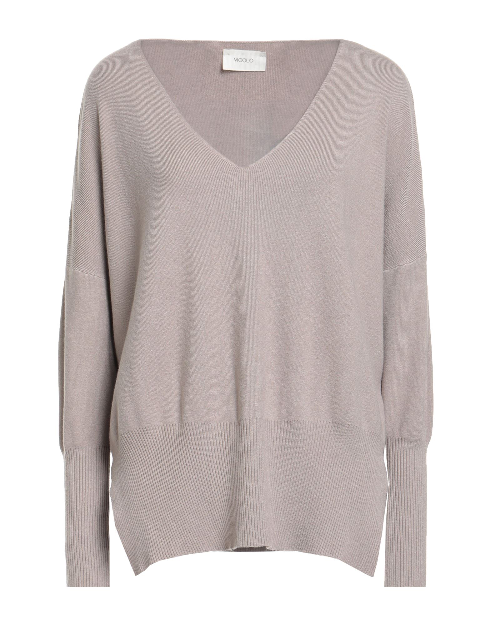 VICOLO Pullover Damen Maulwurfsgrau von VICOLO