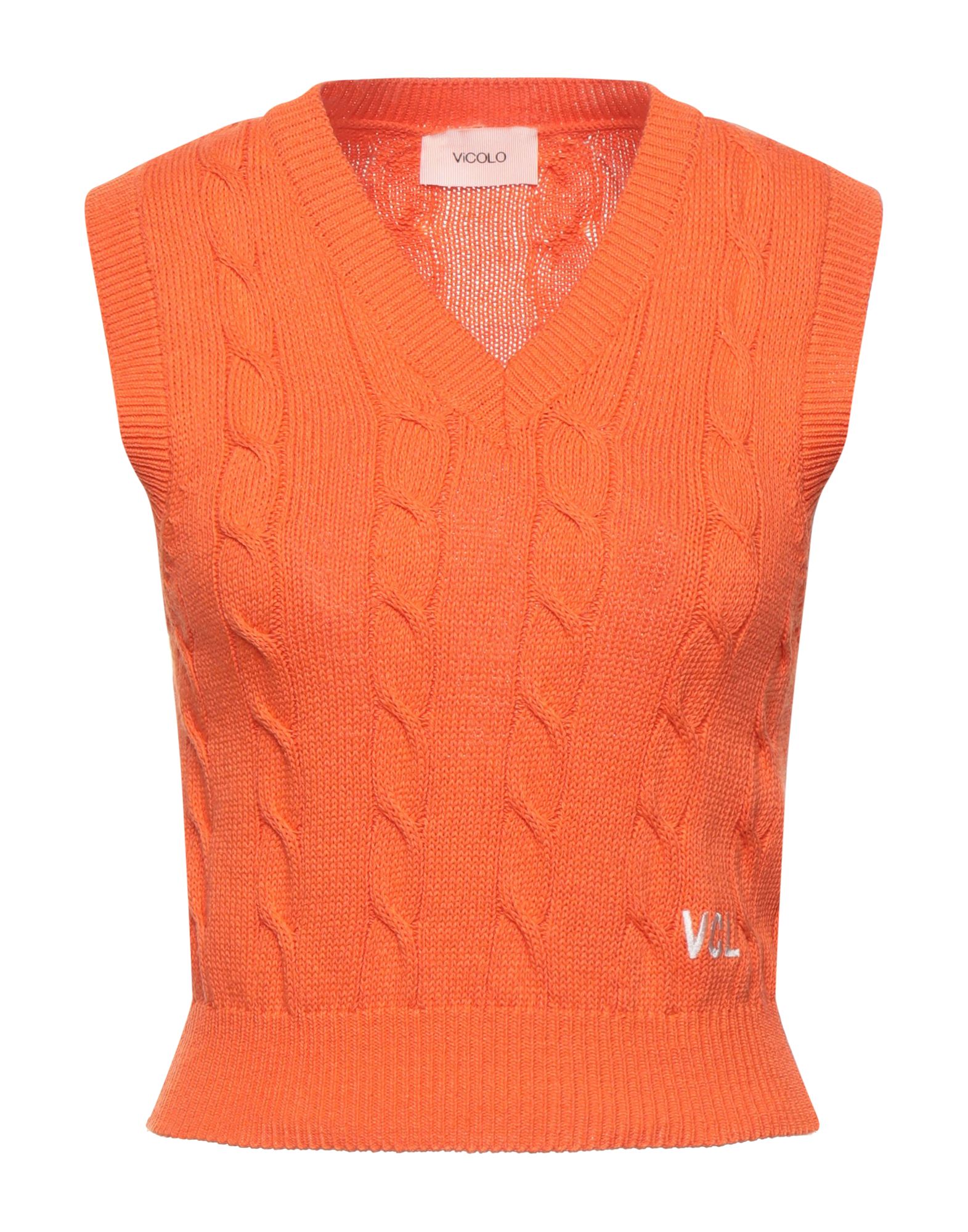 VICOLO Pullover Damen Orange von VICOLO