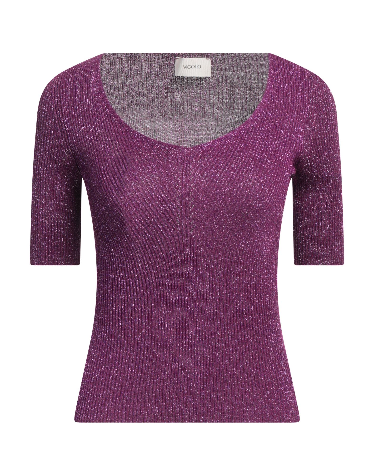 VICOLO Pullover Damen Purpur von VICOLO