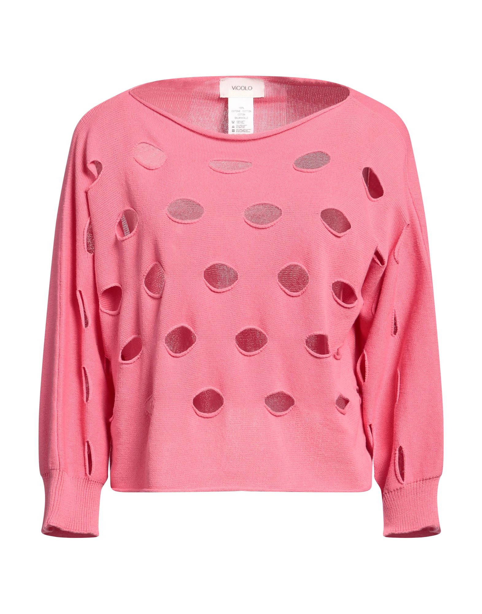 VICOLO Pullover Damen Rosa von VICOLO