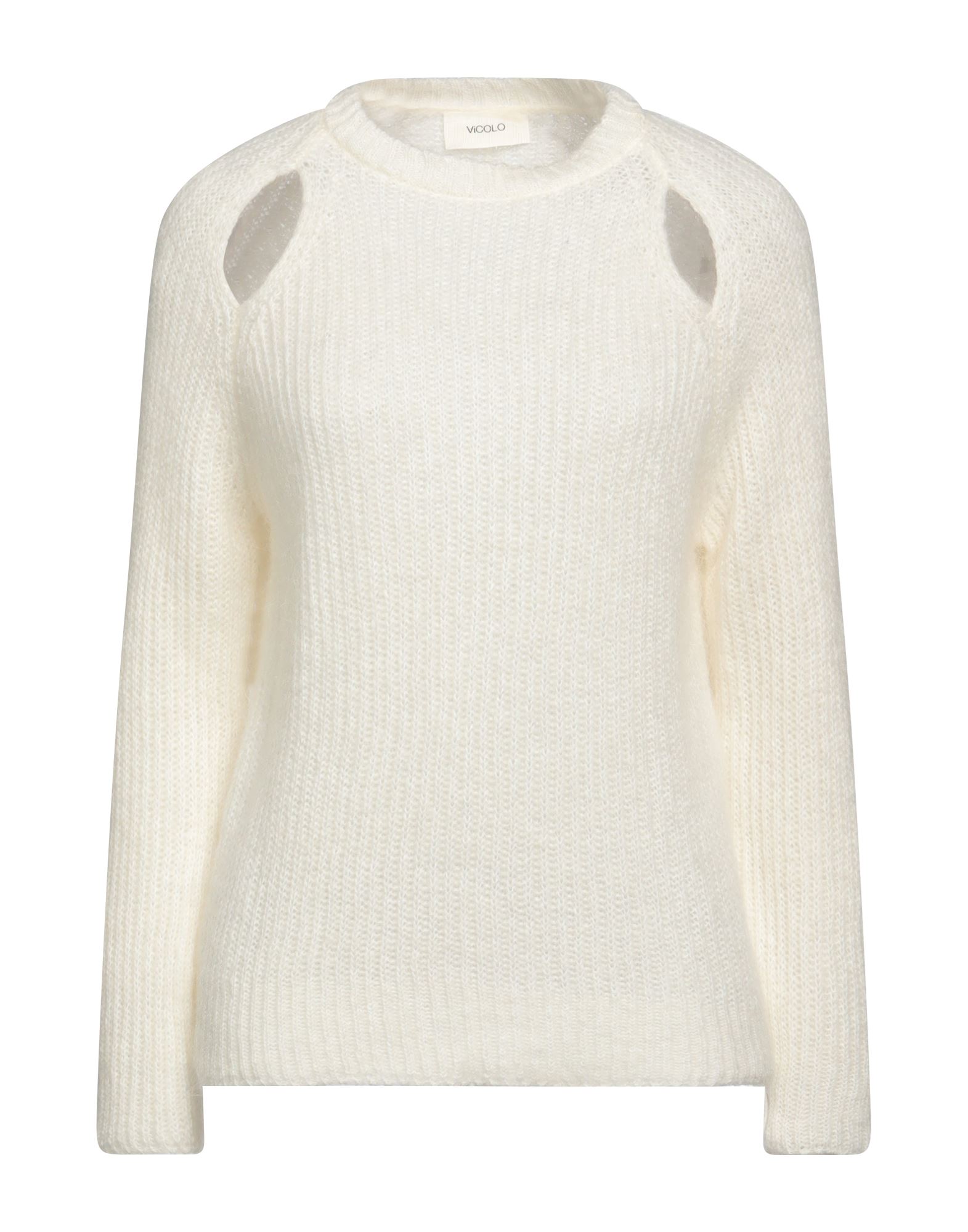 VICOLO Pullover Damen Weiß von VICOLO