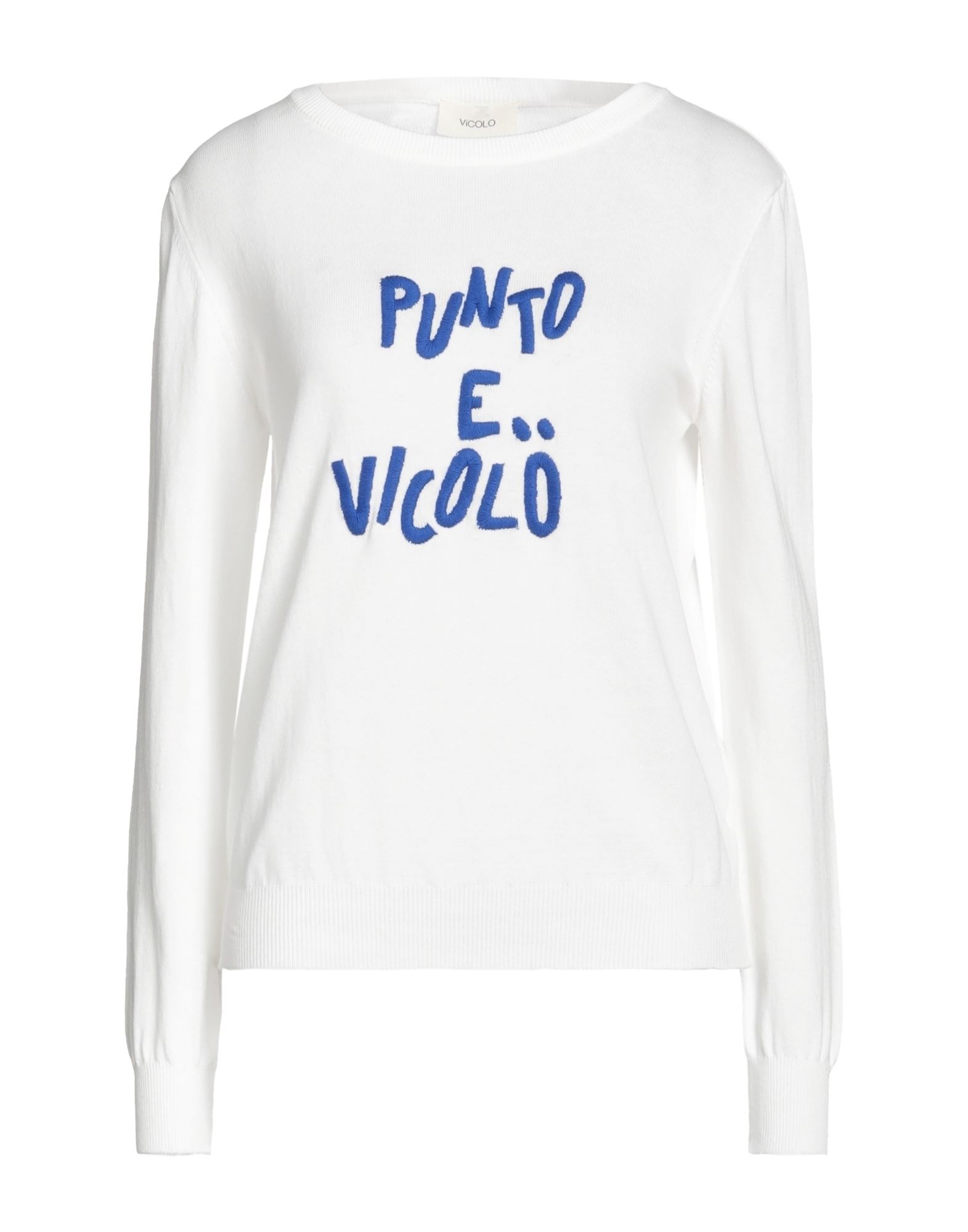 VICOLO Pullover Damen Weiß von VICOLO