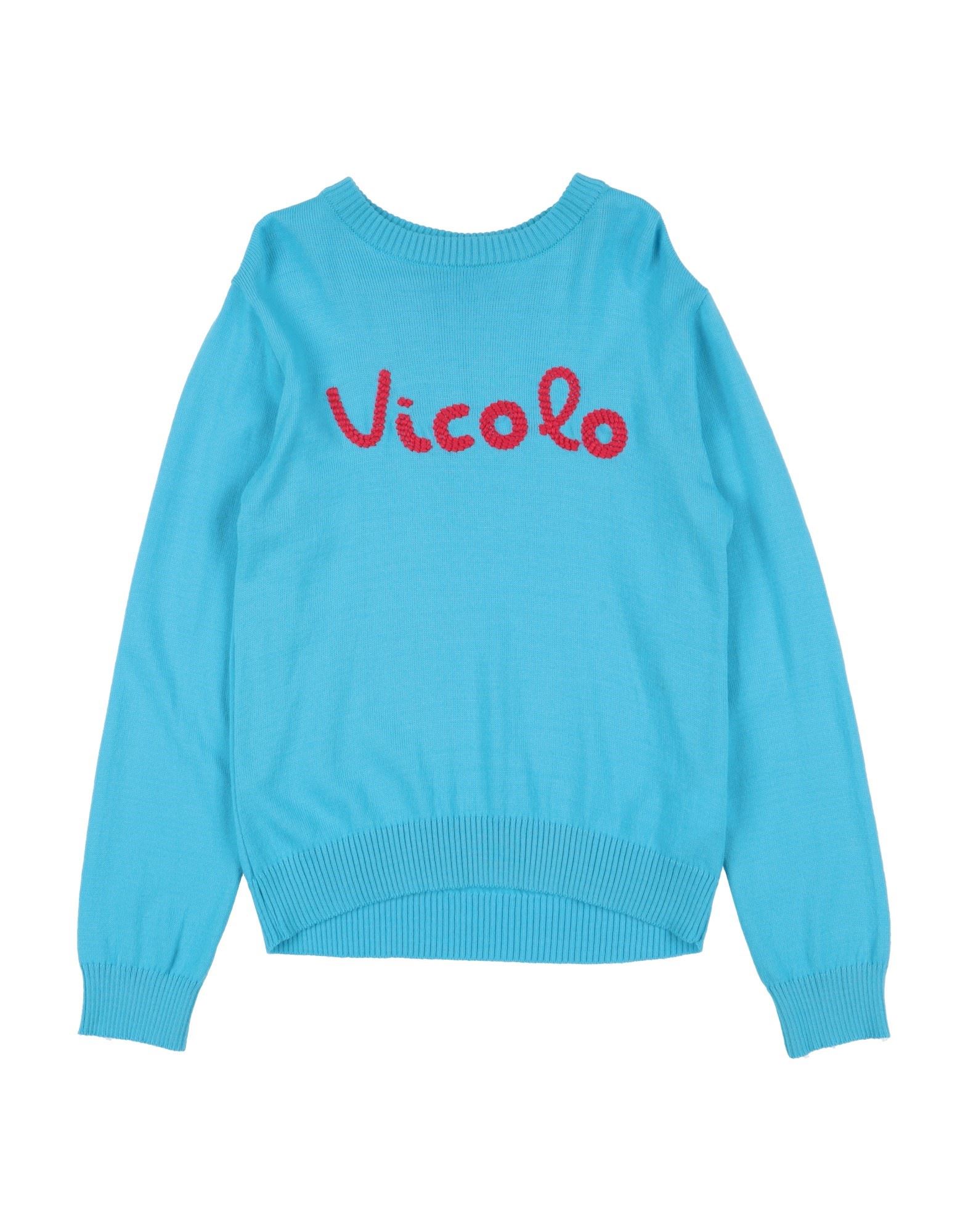 VICOLO Pullover Kinder Azurblau von VICOLO
